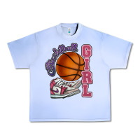 Grape Ice Basketball girl Urban Heavy Tee - HowdyJamesFarm