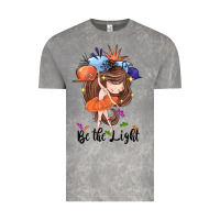 Cloud Rock Be the light Vintage Tee - CowGirlArtShop