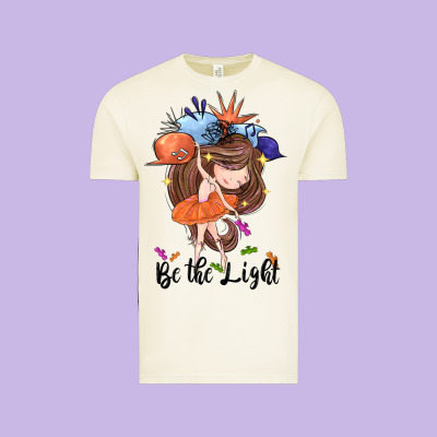 Be The Light Vintage Tee Designed By Cowgirlartshop