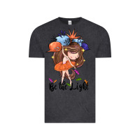 Vintage Black Be the light Vintage Tee - CowGirlArtShop