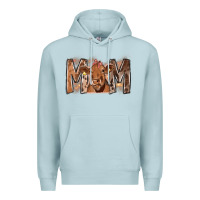 Blue Mist Rodeo Mom Cow Premium Hoodie - CowhideDigitalArt