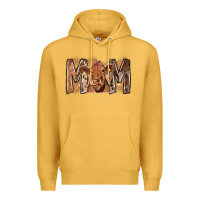 Mustard Rodeo Mom Cow Premium Hoodie - CowhideDigitalArt