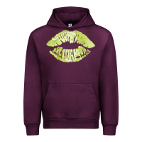 Mauve Wine tennis lips Urban Hoodie - AdoDesignShop