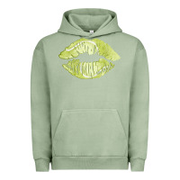 Pigment Oil Green tennis lips Urban Hoodie - AdoDesignShop