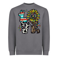 Storm love autism Heavyweight Sweatshirt - CowhideDigitalArt