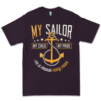 Plum Proud Navy Mother for Moms of Sailors Proud Mom Navy Family Premium Tee - longCreatives