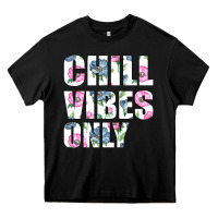 Black Chill Vibes Only Heavy Core Tee - Bettercallsaul