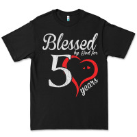 Black Vintage 50th Birthday Blessed By God For 50 Years Birthday Premium Tee - longCreatives