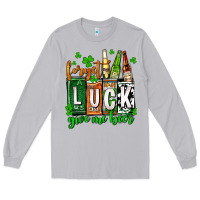 Moon Dust St. Patrick's Forget luck give me beer Long Sleeve Tee - OliviaCreatesArt