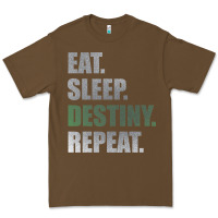 Cacao Destiny  Eat Sleep Destiny Repeat Short Sleeve Premium Tee - longCreatives