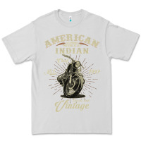 Dove Grey Vintage American Motorcycle Indian for Old Biker Gifts Premium Tee - longCreatives