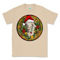 Mushroom Christmas Goat Classic Tee - RanaPortraitStore