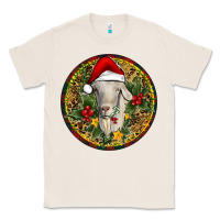 Natural Christmas Goat Classic Tee - RanaPortraitStore