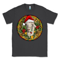 Smoke Christmas Goat Classic Tee - RanaPortraitStore