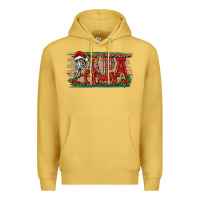 Antique Gold Christmas Western Papa Claus Premium Hoodie - RanaPortraitStore