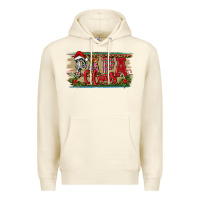 Sandshell Christmas Western Papa Claus Premium Hoodie - RanaPortraitStore