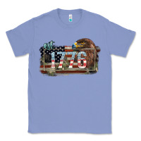 Colony Blue Eat. 1776 eagle 4th of july Classic Tee - HowdyJamesFarm