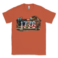 Copper Eat. 1776 eagle 4th of july Classic Tee - HowdyJamesFarm