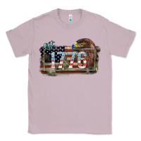 Lilac Eat. 1776 eagle 4th of july Classic Tee - HowdyJamesFarm