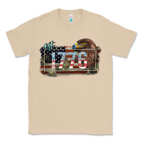 Mushroom Eat. 1776 eagle 4th of july Classic Tee - HowdyJamesFarm