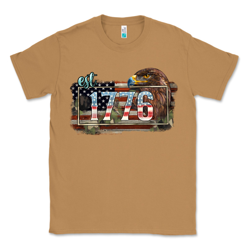 Eat. 1776 Eagle 4th Of July Classic Tee by HowdyJamesFarm | Teevron