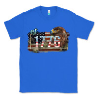 True Royal Eat. 1776 eagle 4th of july Classic Tee - HowdyJamesFarm