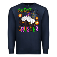 Navy ghost crusher Premium Sweatshirt - AdoDesignShop