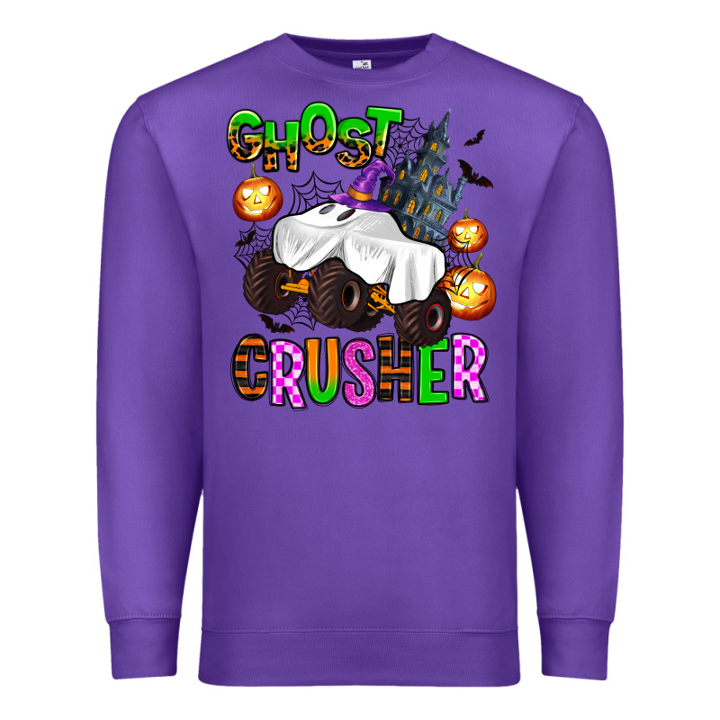 Ghost Crusher Premium Sweatshirt by AdoDesignShop | Teevron