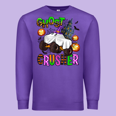 Ghost Crusher Premium Sweatshirt Designed By Adodesignshop