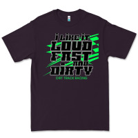 Plum Dirt Modified Racing Apparel Sprint Car Dirt Track Racing Premium Tee - longCreatives