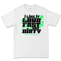 White Dirt Modified Racing Apparel Sprint Car Dirt Track Racing Premium Tee - longCreatives