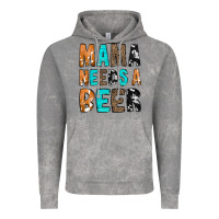 Cloud Rock Mama Needs a Beer Vintage Hoodie - CowCowDesign