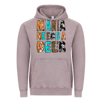 Vintage Zinc Mama Needs a Beer Vintage Hoodie - CowCowDesign