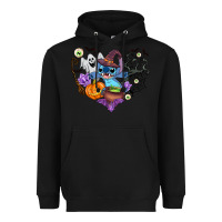 Black stitch heart halloween Heavyweight Hoodie - AdoDesignShop