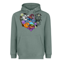 Sage stitch heart halloween Heavyweight Hoodie - AdoDesignShop
