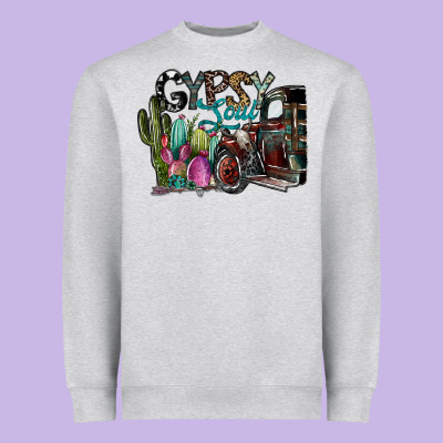Gypsy Soul Heavyweight Sweatshirt Designed By Sublimationcraftshop