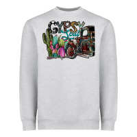 Heather Grey gypsy soul Heavyweight Sweatshirt - SublimationCraftShop