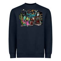 Navy gypsy soul Heavyweight Sweatshirt - SublimationCraftShop