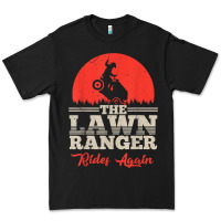 Black the lawn ranger rides again shirt  cute lawn caretaker gift Premium Tee - longCreatives