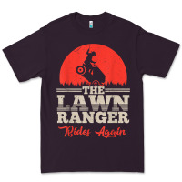 Plum the lawn ranger rides again shirt  cute lawn caretaker gift Premium Tee - longCreatives