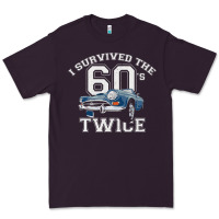 Plum I Survived The Sixties Twice Classic Birthday Premium Tee - longCreatives