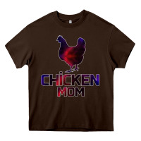 Chicken Mom Heavy Core Tee | Teevron