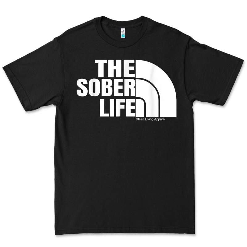 The Sober Life Sobriety Cool Aa Na Anonymous T Shirt Gifts Premium Tee by longCreatives | Teevron