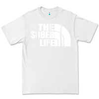 White the sober life sobriety cool aa na anonymous t shirt gifts Premium Tee - longCreatives