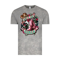 Cloud Rock Let's go Girl's Cowboy boots Vintage Tee - HowdyJamesFarm