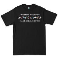 Black Domestic Violence Advocate Premium Tee - longCreatives