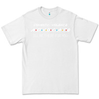 White Domestic Violence Advocate Premium Tee - longCreatives