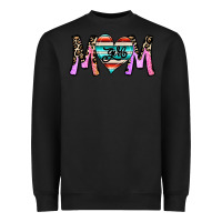 Black girl mom Heavyweight Sweatshirt - CowhideDigitalArt