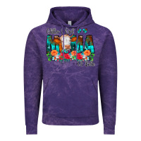 Cloud Purple Glitter Dirt Mama Of Both Cow Flowers Vintage Hoodie - CowCowDesign