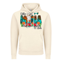 Vintage Artic Glitter Dirt Mama Of Both Cow Flowers Vintage Hoodie - CowCowDesign
